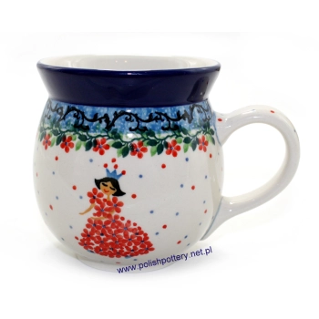 Kubek czeski beczułka 0,5L dek. 2286X Księzniczka